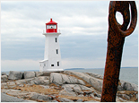 Famous Peggy's Cove Fishing Village