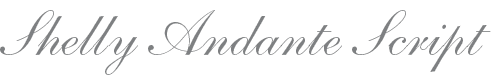 Shelly Andante Script
