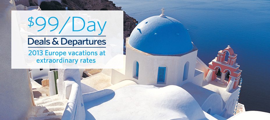 Europe just $99 per day