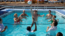 Pool Volleyball