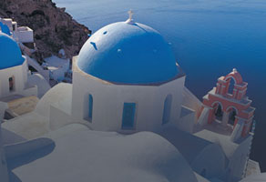 Mediterranean Cruise Vacation, Santorini, Greece