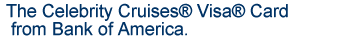 The Celebrity® Rewards Visa Card from Bank of America