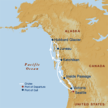 Celebrity Cruises Alaska on Sixth Star Travel   Alaska Hubbard Glacier Cruise